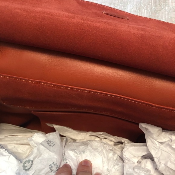 ♦️SOLD♦️Mansur Gavriel Lady Bag in Burnt orange suede - Picture 5 of 15